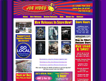 Tablet Screenshot of joevideoonline.com